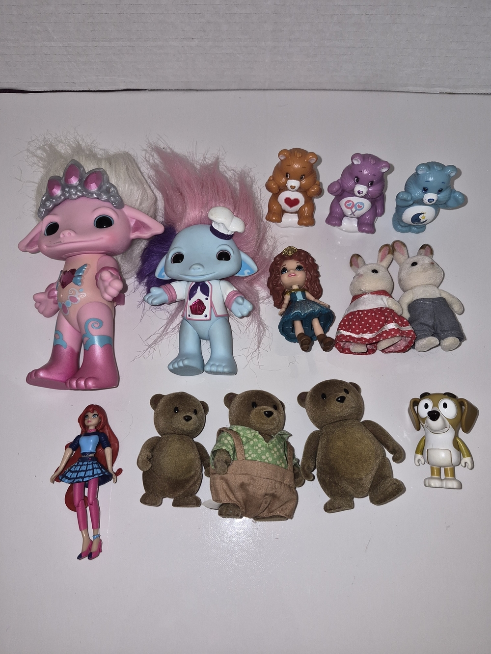 Mixed Toy Lot Lil Woodzeez Sylvanian, Zelfs, Cate Bears & Dolls